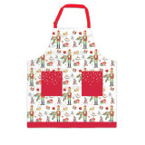 Nutcracker Suite Apron with Pockets by Michel Design Works