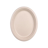 Eco Basics Biodegradable Sugarcane Plate 32cm - 10pcs by White Magic
