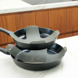 Silicone Firbreglass Anti-Slip Pan Protectors - Set of 3 by Nostik