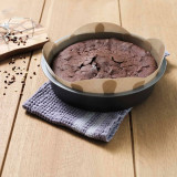 Silicone Fibreglass Cake Tin Liner Round 20cm by Nostik