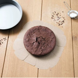 Silicone Fibreglass Cake Tin Liner Round 20cm by Nostik