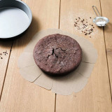Silicone Fibreglass Cake Tin Liner Round 20cm by Nostik