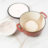 Silicone Fibreglass Bread Lift Liner Dia 22cm by Nostik