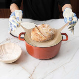 Silicone Fibreglass Bread Lift Liner Dia 22cm by Nostik