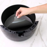 Silicone Fibreglass Air Fryer Liner Round - Set of 2 by Nostik