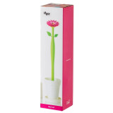 Flower Power White Toilet Set by Vigar