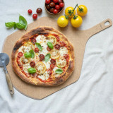 Eco Basics Pizza Paddle Large by White Magic - Natural
