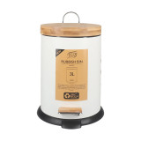 Eco Basics Rubbish Bin 3L - White