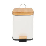 Eco Basics Rubbish Bin Square 3L - White