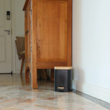 Eco Basics Rubbish Bin Square 3L - Black