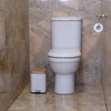 Eco Basics Rubbish Bin Square 3L - White