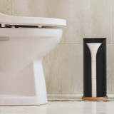 Eco Basics Toilet Roll Holder - Black