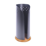 Eco Basics Toilet Roll Holder - Charcoal