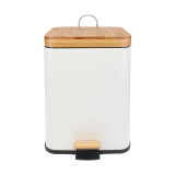 Eco Basics Rubbish Bin Square 6L by White Magic
