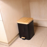 Eco Basics Rubbish Bin Square 6L by White Magic