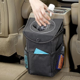 StashAway Console & Headrest Trash Bin by High Road
