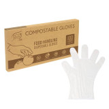Eco Basics Compostable Gloves Large 100pcs by White Magic