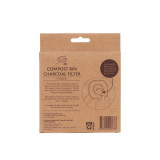 Eco Basics Compost Bin Charcoal Filter 5 Pack by White Magic