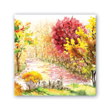 Orchard Breeze Paper Napkins - Luncheon Napkin