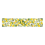 Lemon Basil Cotton Table Runner by Michel Design Works