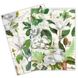 Magnolia Petals Tea Towels by Michel Design Works
