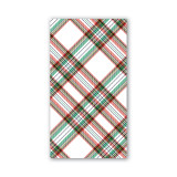 Vintage Plaid Paper Napkins by Michel Design Works