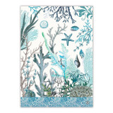 Ocean Tide Tea Towel by Michel Design Works
