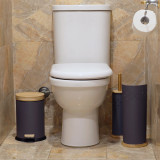 Eco Basics 3 in 1 Bathroom Set - Charcoal