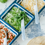 Coastal Stripe Taco Spoon by Prepara - Set of 2