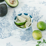 Coastal Stripe Taco Prep Bowl by Prepara