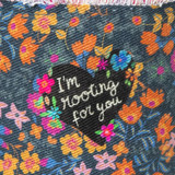 Canvas Planter Cover - Rooting For You LGE by Natural Life