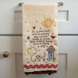 Hand Towel Dog Every Home by Natural Life