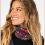 Fleece Boho Bandeau Navy Wildflower by Natural Life