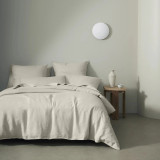 Ravello Bone Duvet Cover by Weave