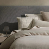 Ravello Bone Duvet Cover by Weave
