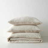 Sova Duvet Cover Savanna Pinstripe by Weave