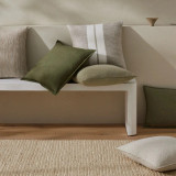 Fiore Cushion Olive - 50 x 50cm