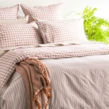 Alison Yarn Dyed Cotton Reversible Duvet Cover or Euro P/C by Renee Taylor