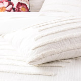 Classic Cotton Vintage washed Tufted Duvet Cover Set or Euro P/C by Renee Taylor