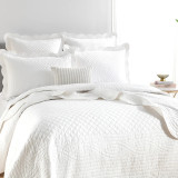 Scallop Jacquard Coverlet Set or Euro P/C by Renee Taylor