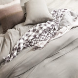 Ultra Plush Vintage Washed Microfiber Duvet Cover Set by Ddecor Home