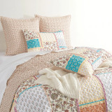 Amber Quilted Reversible Coverlet Set or Euro P/C by Renee Taylor