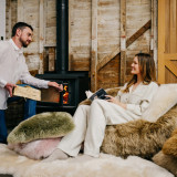 NZ Long Wool Sheepskin Bean Bag Taupe by MM Linen