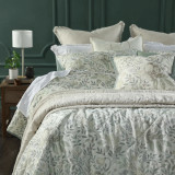 Close up of Whisper Bedspread Set by MM Linen
