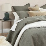 close up Hawthorne ivy Bedspread Set by MM Linen