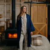 Willow Pyjama Ecru Top by MM Linen