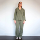 Willow Ivy waffle Pants by MM Linen