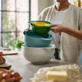 6 Piece Food Preparation Bowl Set Opal by Joseph Joseph