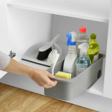 Cupboardstore Easy-Access Storage Caddy Grey by Joseph Joseph