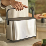 Collect 4L Stainless Steel Food Waste Caddy by Joseph Joseph
